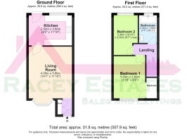 2 Rossett Close, Callands, Warrington - all floors