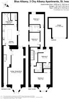 Blue Albany - Floor plan