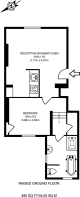 Floorplan area for info only, not for £/sq. ft valuation