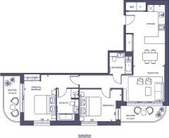 Smaller floorplan