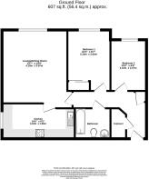 Floorplan - 20 President House, Dukes Court, York-