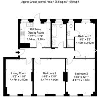 Flat 25 Floor plan