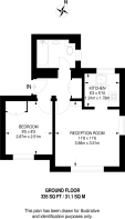 Floorplan area for info only, not for Â£/sq. ft valuation