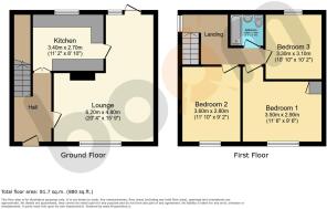 Sloan Street, Catrine Floor Plan