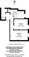 Floorplan area for info only, not for £/sq. ft valuation