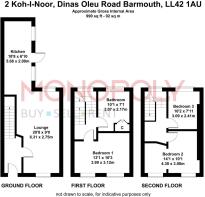2 Koh-I-Noor, Dinas Oleu Road Barmouth, LL42 1AU.j