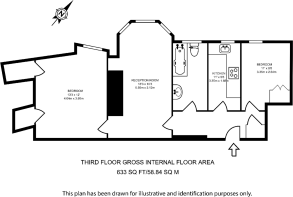 Floorplan area for info only, not for £/sq. ft valuation