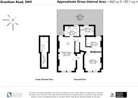 59 Grantham Road SW9 - Floor Plan