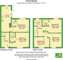 Oval Road floorplan