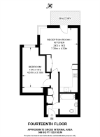 Floorplan area for info only, not for £/sq. ft valuation