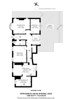 Floorplan area for info only, not for £/sq. ft valuation