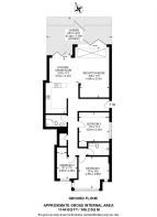 Floorplan area for info only, not for £/sq. ft valuation