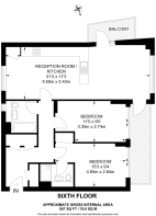 Floorplan area for info only, not for £/sq. ft valuation
