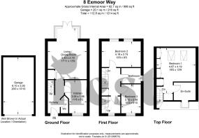 8 Exmoor Way - Floorplan