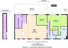 Apartment 1, 3-4 James Street [Floorplan].JPG
