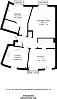Floorplan area for info only, not for £/sq. ft valuation