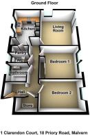 1 Clarendon Court, 18 Priory Road, Malvern - 3D.JP