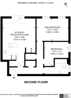 Floorplan area for info only, not for £/sq. ft valuation