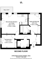 Floorplan area for info only, not for £/sq. ft valuation