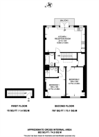 Floorplan area for info only, not for £/sq. ft valuation