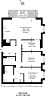 Floorplan area for info only, not for £/sq. ft valuation