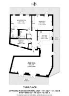 Floorplan area for info only, not for £/sq. ft valuation
