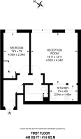 Floorplan area for info only, not for Â£/sq. ft valuation