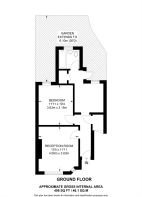 Floorplan area for info only, not for £/sq. ft valuation