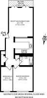 Floorplan area for info only, not for £/sq. ft valuation
