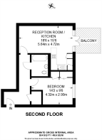 Floorplan area for info only, not for £/sq. ft valuation