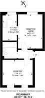 Floorplan area for info only, not for £/sq. ft valuation