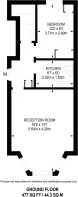 Floorplan area for info only, not for £/sq. ft valuation
