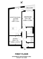 Floorplan area for info only, not for £/sq. ft valuation