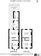 Floorplan area for info only, not for £/sq. ft valuation
