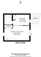 Floorplan area for info only, not for £/sq. ft valuation