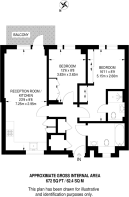 Floorplan area for info only, not for £/sq. ft valuation