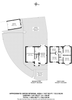 Floorplan area for info only, not for £/sq. ft valuation