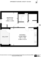 Floorplan area for info only, not for £/sq. ft valuation