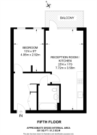 Floorplan area for info only, not for £/sq. ft valuation