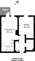 Floorplan area for info only, not for Â£/sq. ft valuation