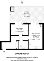 Floorplan area for info only, not for £/sq. ft valuation