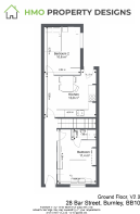 28 Bar Street, Burnley, BB10 - Ground Floor, V2.0 