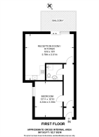 Floorplan area for info only, not for £/sq. ft valuation