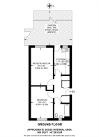 Floorplan area for info only, not for £/sq. ft valuation