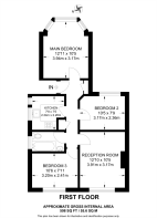Floorplan area for info only, not for £/sq. ft valuation