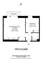 Floorplan area for info only, not for £/sq. ft valuation