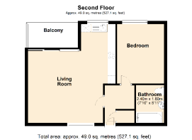 Flat 3, White Rock, Hastings - Floor Plan.PDF