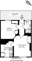 Floorplan area for info only, not for £/sq. ft valuation