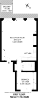 Floorplan area for info only, not for £/sq. ft valuation