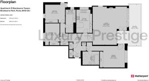 Apt 41 Branksome Towers - Floorplan